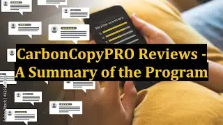 CarbonCopyPRO Reviews - A Summary of the Program