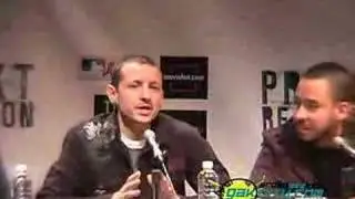 linkin PARK PRESS CONFERENCE  MY CHEMICAL ROMANCE & TAKING