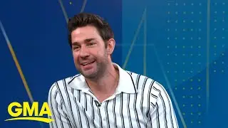 John Krasinski talks new movie, 'DC League of Super-Pets' l GMA