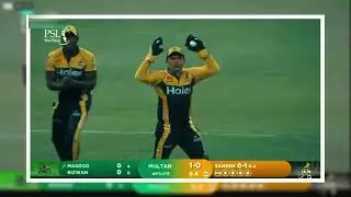 good start by Peshawar Zalmi in PSL final || Sameen gul maiden first over