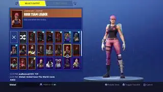 HOW TO GET THE ROSE TEAM LEADER AND  WARPAINT FOR FREE !!! FREE SKINS  - FORTNITE BATTLE ROYALE