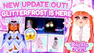 ⚠ОБНОВЛЕНИЕ УЖЕ ВЫШЛО ❄НОВЫЙ МАГАЗИН ПРЕДМЕТОВ GLITTERFROST! + РАСШИРЕННЫЙ ROYALLOWEEN | Новое об...