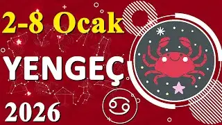 Yengeç Burcu 2–8 Ocak Haftalık Yorum | Aşk, Para, Kariyer 🌊 Duygusal Dönüşümler!
