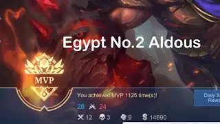 Global Aldous Gameplay Exp lane vs chou