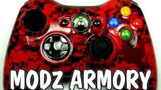 Custom Xbox 360 Controller - Red Digital | Modz Armory