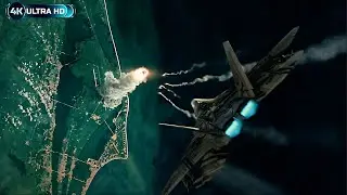 Starscream Blows Up Autobots Ships | Transformers 3 | Dark Of The Moon