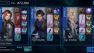 Final Fantasy 7: Ever Crisis] : [Summon Trial] ~ Trial Leviathan and Bahamut (EX2)