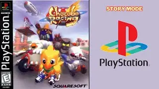 Chocobo Racing (PS1) - Story Mode