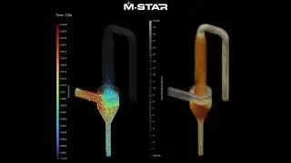 Cyclone Separator in M-Star CFD with DEM-CFD Coupling