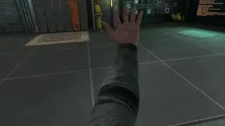Oculus Quest (via VD) - Boneworks, Demonstration of IK and Hand Movement