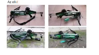 Homemade double crossbow making