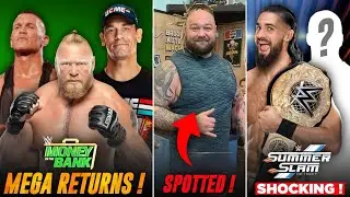MEGA RETURNS ! At Money In The Bank 2023 | Bray Wyatt SPOTTED | SETH ROLLINS Shocking OPPONENT