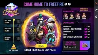I have claimed Ottero pet from Charge the Portal event | Diwali event | Free Fire