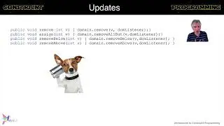 Louv31x 2022 s02 ss05 v02 MiniCP: Variables and listening to changes on variables.
