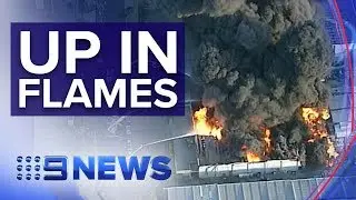 Melbourne factory fire could burn for days | Nine News Australia