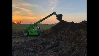 Słomek_mówi- Vlog 89- Podrzucanie obornika Merlo 25.6 (Valtra N101)