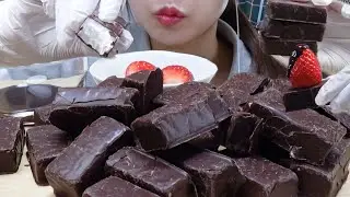 ASMR  念願の  ハリボー チョコマシュマロ 🥹 Haribo Chocolate Marshmallow eating sounds
