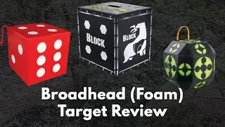 Foam Target Review - Morrell High Roller VS Block Targets Vault VS Rinehart 18-1