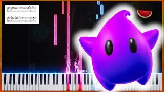 Good Egg Galaxy - Super Mario Galaxy (Piano Tutorial)
