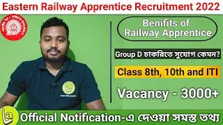 Eastern Railway Apprentice Recruitment 2022 | Railway Apprentice Vacancy 2022 |