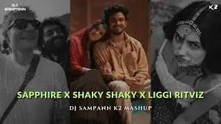 Shaky Shaky X Sapphire X Liggi Mashup | DJ SampannK2 | Ed Sheeran, Ritviz, Sanju Rathod 2025 #mashup