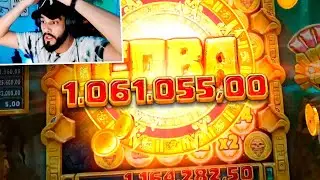 R$100 virou R$1 MILH&Atilde;O de REAIS na BLAZE! (WORLD RECORD COBA SLOT)