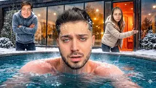 BAHÇEDEN EVE SON GİREN KAZANIR ?! ❄️🔥