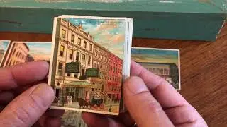 New York City c.1910 Theatres lot x 22 chromo cigar cards wonderful posters