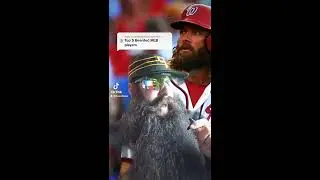 Beard Laws Ranks Top 5 MLB Beards #shorts