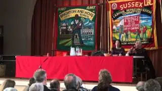 Tony Benn answers audience questions at 2013 Conversations with Tony Benn