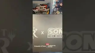 Sonic the Hedgehog x Magic the Gathering Friends & Foes Foil Secret Lair Drop