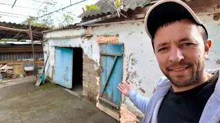 ⚫ КРЫША ПОЧТИ УПАЛА ! Строю новый навес с нуля. возрождаю подворье