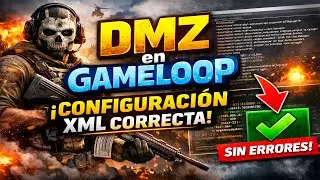 Cómo JUGAR DMZ en GameLoop | Configuración CORRECTA del archivo XML (SIN CRASH)