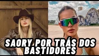 SAORY COMPARTILHOU BASTIDORES DO SEU DIA COM OS FÃS 