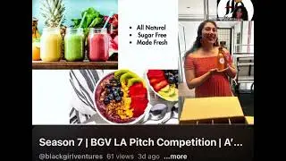 HoneyQween Juice Bar BGV Pitch (Los Angeles)