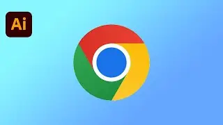 How to Make Google Chrome Logo in Adobe Illustrator 2022