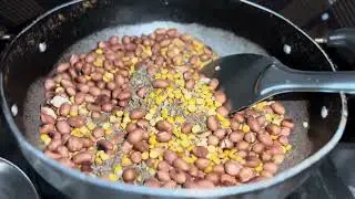 Traditional Andhra-style 🌶️ Pappula Podi | Protein Podi 🌶️#pappulapodi#food#telugu##cooking 