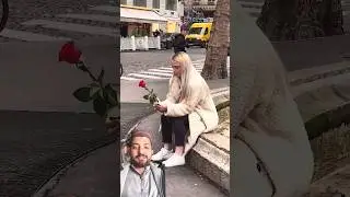 LA Fin❤️ #socialexperiment #ros&eacute; #usa #experiment #kindness #lovely #bekind #prank #shorts #reaction