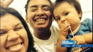 Group of teens in Santa Maria march for peace