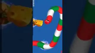 wormzone io slither a snake review skin story a colour full wormzone gameplay #shorts