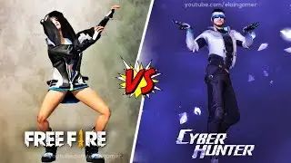 Emotes Comparison: Garena Free Fire vs. Cyber Hunter