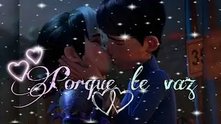 💜Clara y Jim💙 //Porque te vaz🎶- Trollhunters [AMV]