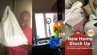 New Home Stock Up | Unpack My Foodstuffs With Me