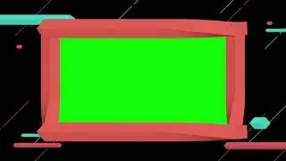3D Animated Green Screen Motion Background Frame | Motion Background Video Effects HD