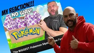Reaction To Pokerev MYSTERYBOX!!! #pokemon #pokemonpull #pokemoncards  #mysterybox #pokerev