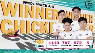 [SW2D1] MATCH 4 - SANHOK | PMPL ID SEASON 4 RRQ RYU WWCD 5 KILLS !!