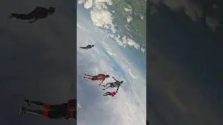 Angle skydive led by Dustan at the Spaceland Labor Day Boogie 2025 #skydivespaceland #skydive