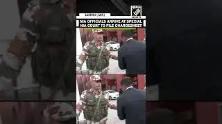 Pahalgam Terror Attack Case: NIA officials arrive at Special NIA court to file chargesheet