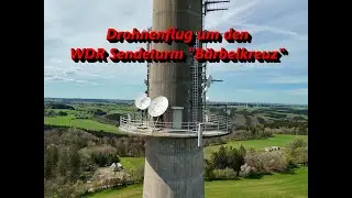 Drohnenflug um den WDR Sendeturm B&auml;rbelkreuz #drone #fly #dji #djiflip #shorts