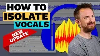 Как изолировать вокал в Audacity (удалить музыку и оставить вокал)